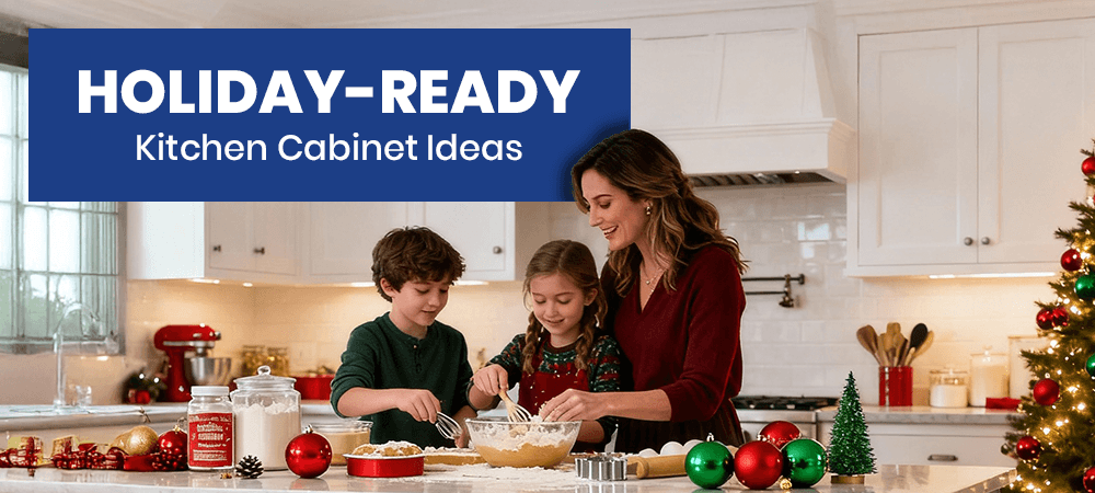 Holiday-Ready Kitchen Cabinet Ideas